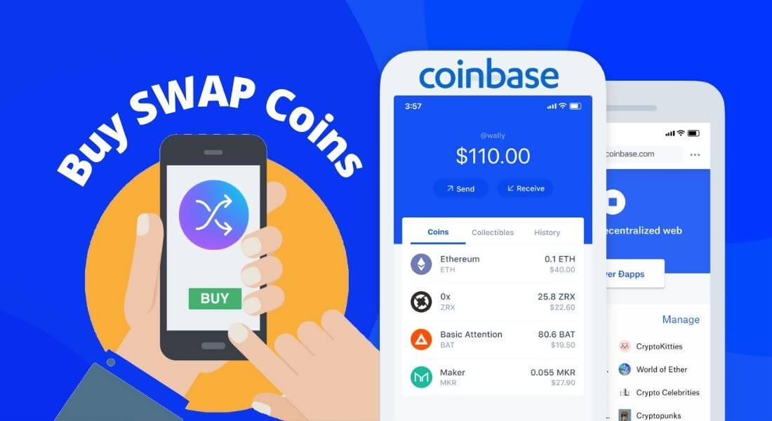 Buy Swap Coins on Coinbase