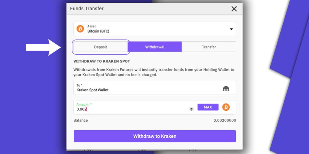 Steps To Deposit Bitcoin on Kraken