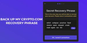 Read more about the article How Do I Back Up My Crypto.com Recovery Phrase?