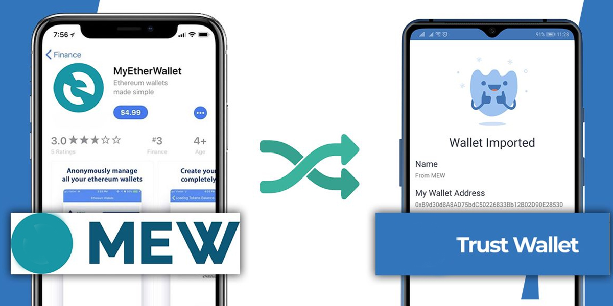 How To Migrate From MyEtherWallet To Trust Wallet