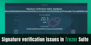 Read more about the article Signature Verification Issues In Trezor Suite [Major Reasons]