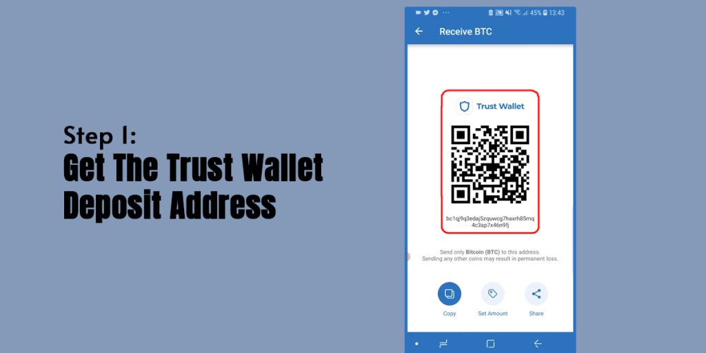 Get The Trust Wallet Deposit Address