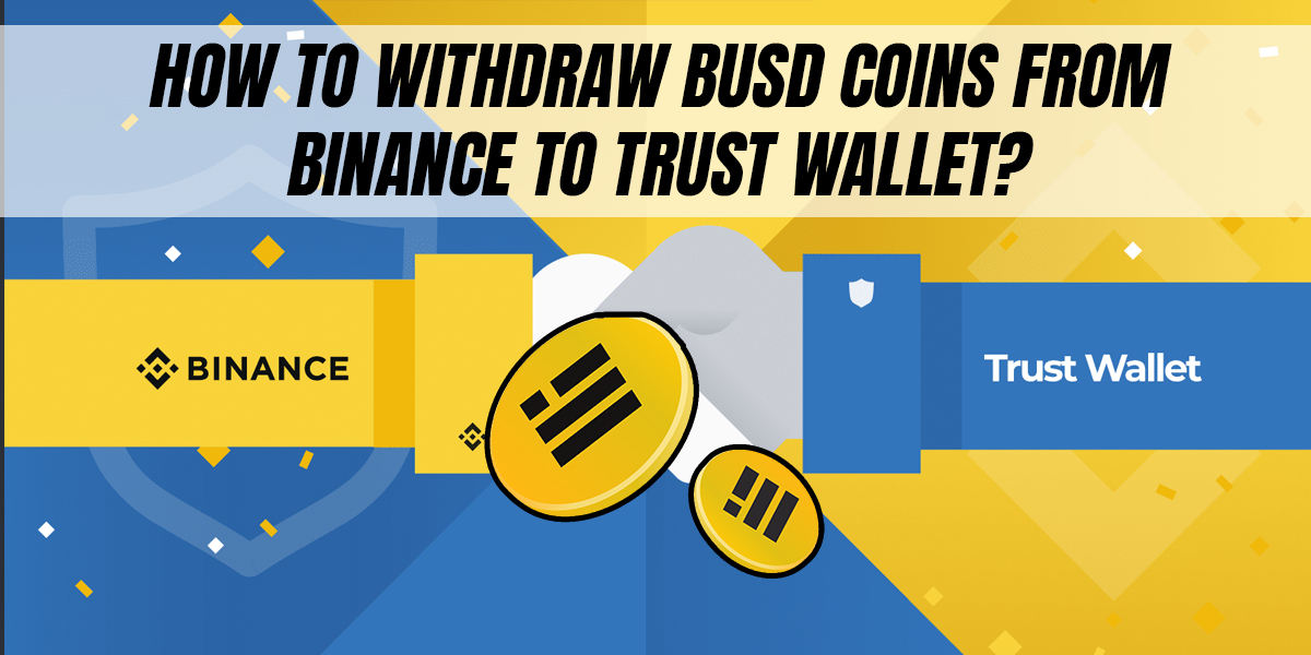 How To Withdraw BUSD Coins From Binance to Trust Wallet