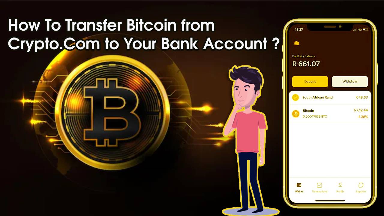 Transfer Bitcoin from Crypto.Com to Bank Account