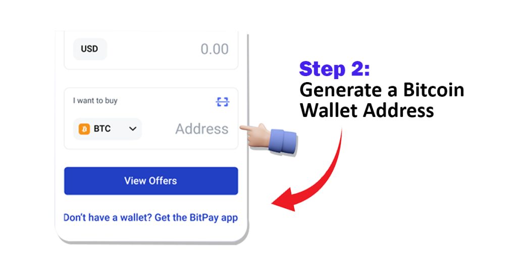 Generate a Bitcoin Wallet Address