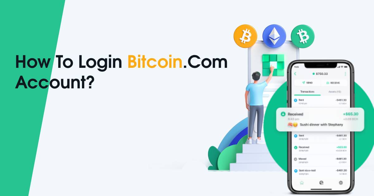 how to login bitcoin.com Account