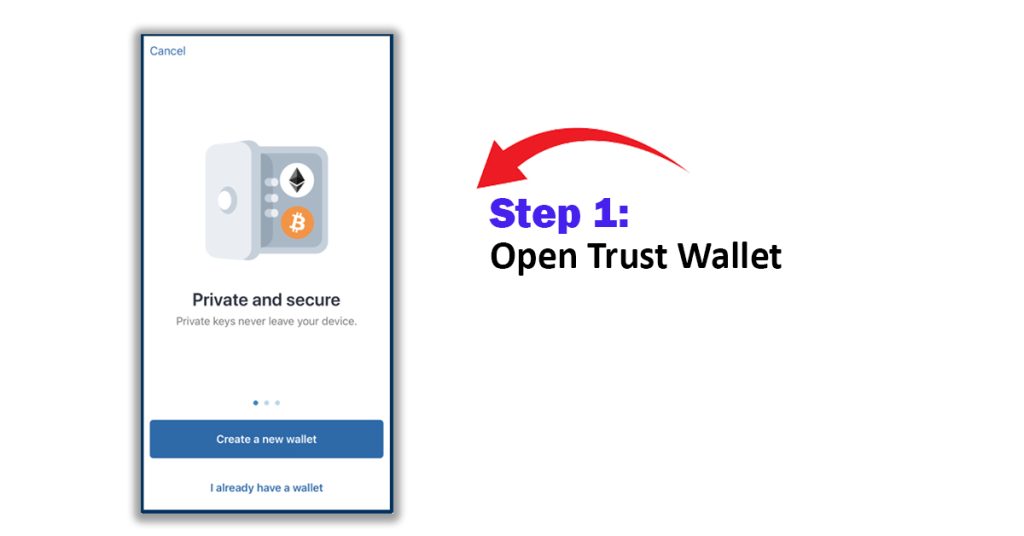 Open Trust Wallet