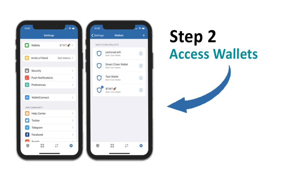 Access Wallet Import Screen