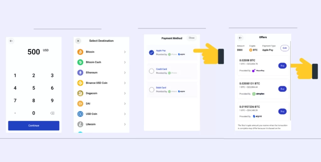 Steps to buy bitcoin on Bitpay with google pay