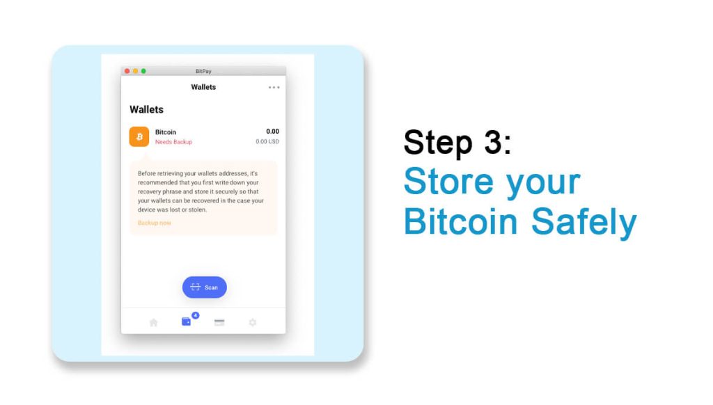 Store your Bitcoin Safely