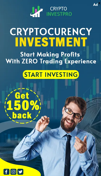 crypto investment ad