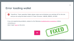 Read more about the article Reasons Why my Trezor is not working?