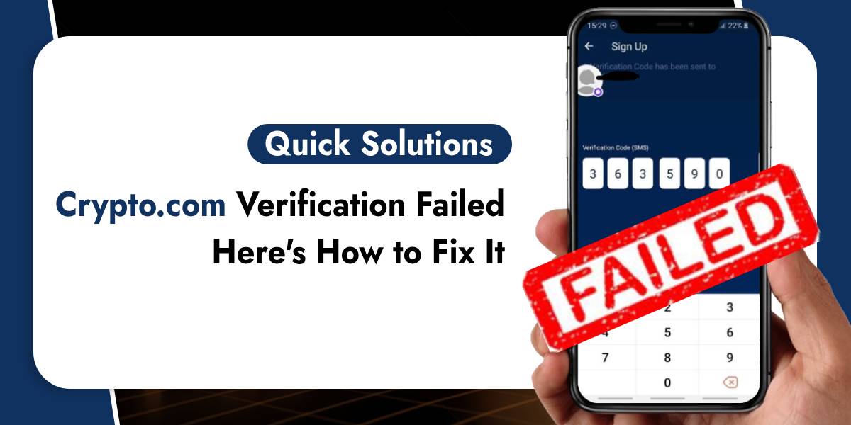 Crypto.com Verification Failed