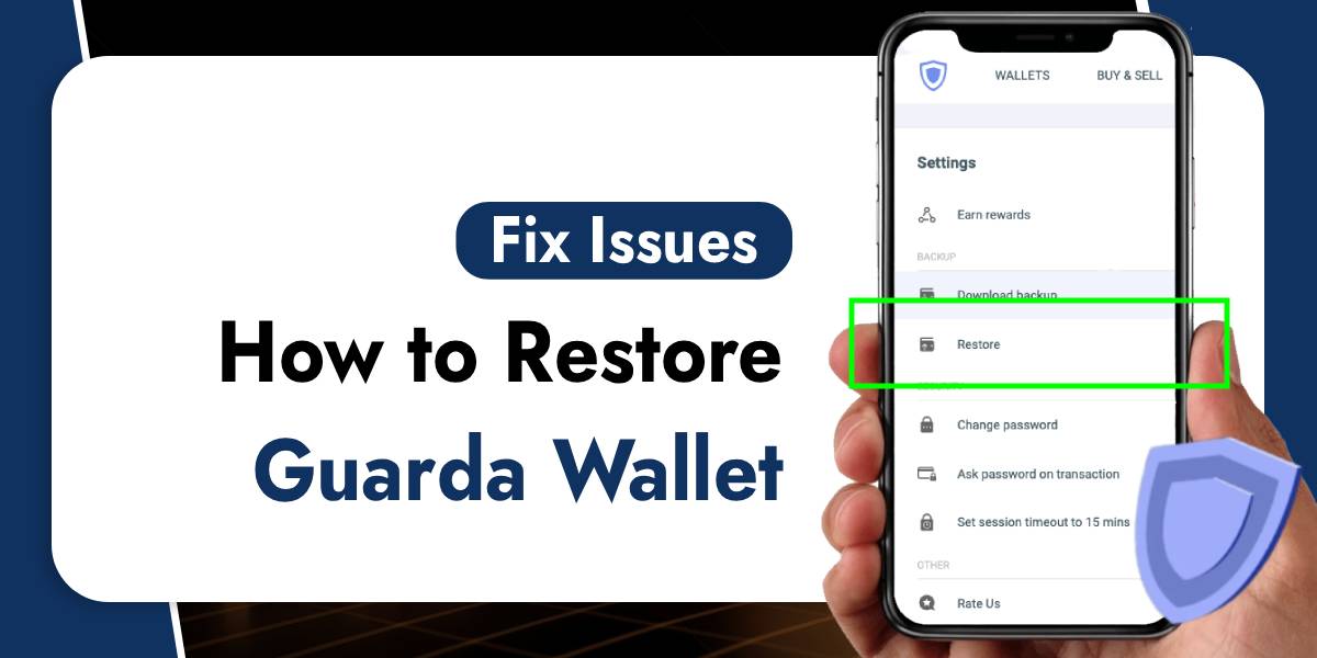How to Restore Guarda Wallet