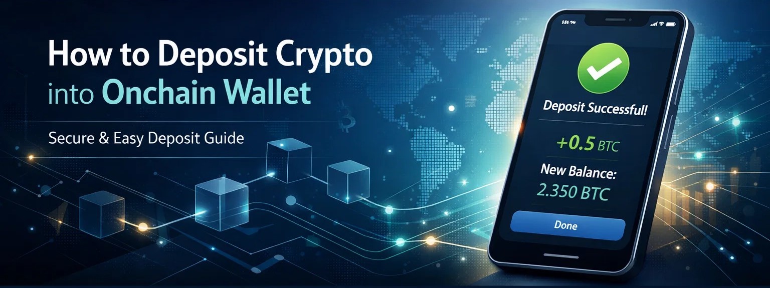 How to Deposit crypto into Onchain Wallet